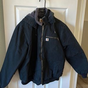 Women’s Carhartt Loose Fit Duck Jacket Black XXL